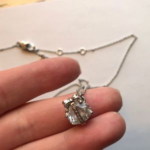 Silver juicy Couture necklace